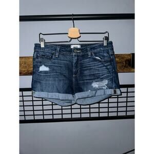 Paige Women's jimmy Jimmy Denim Distressed Shorts | Size 28